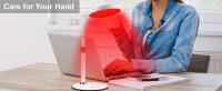Máscara De Luz Roja Ajustable En Altura Con 140 LED Y Función De Temporizador Dispositivo Anti-aging Para El Hogar Material Metálico Recargable USB - details 2