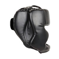 Protector De Cabeza Completo Para Karate Muay Thai Taekwondo Boxeo Equipamiento Protectoro De Goma PU Para Hombres Mujeres Y Niños - details 6