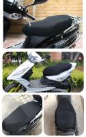 Cubierta De Asiento De Motocicleta 3D Malla Tejido Transpirable Impermeable Antideslizante Protector Pad Cojín De Motocicleta Red De Malla - details 7