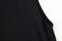 Vestido Sin Mangas Para Mujer Con Hombros Reforzados Y Corte Circular Estilo Européen Y Americano Primavera 2024 Polyester - details 5