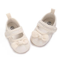 Zapatos De Princesa Para Bebé Niña Con Cordones Y Aros Antideslizantes Suela Suave Para Cama Ropa De Bebé 0-18 Meses - details 24
