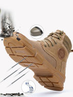 Botas De Seguridad Con Punta De Acero Resistente Al Desgaste Y Al Agujero Botas De Trabajo Impermeables Para Construcción Industrial Para Hombres - details 0