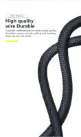 Cable Super Rápido De Carga 120W PD Tipo C Para Samsung Xiaomi Huawei Cable USB C Para Teléfono Móvil Con Corriente Máxima De 6A - details 5