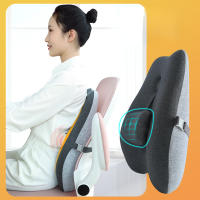 Almohada De Cintura Para Oficina Soporte De Espalda De Memoria Con Relleno De Algodón 100% Puede Ser Ajustado Para No Colapsar Almohada De Asiento Y Espalda - details 1