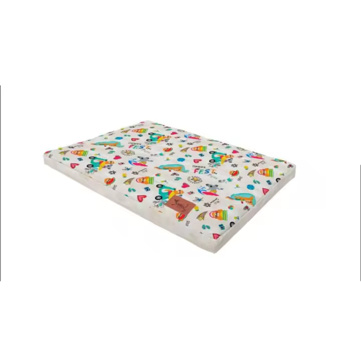 Colchoneta para dormir a prueba de orina para perros, cojín para dormir, caseta para perros, alfombrilla para el suelo de la jaula para mascotas, 80 x 60 x 6 cm - 1