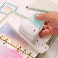 Pulverizador De Papel Ajustable Para Diario Planificador 1PC De Tamaño 3 Agujeros Capacidad De 8 Hojas Adecuado Para A5 A6 A7 Tamaños Cuadernos De Papeles Y Scrapbooking - details 0