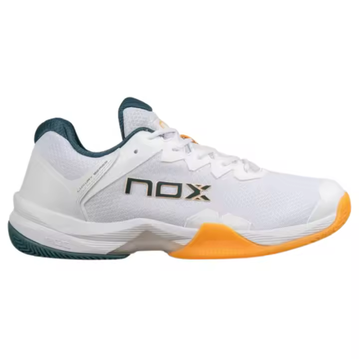Zapatillas de pádel Nox ML10 HEXA Blanco/Albaricoque 2024 - 1