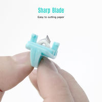 Cortadora De Papel Mini Guillotina 6 Pulgadas (152mm) Con Cabezal De Seguridad Y Regla Lateral Máquina De Cortar Para Escritorio Aibecy - details 1