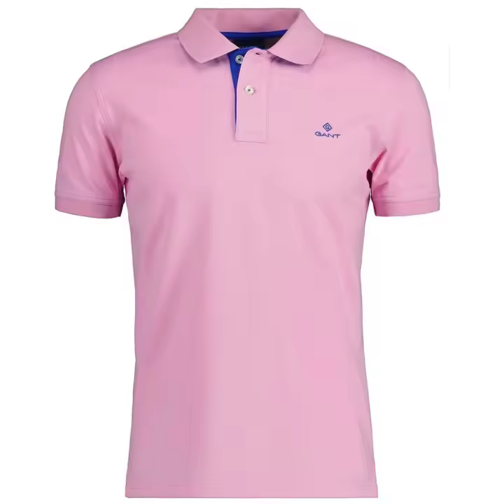 Polo Gant Contrast Collar Pique Ss Rugger - 1