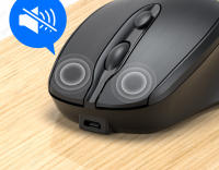 Ratón Inalámbrico Bluetooth Recargable Aieach Ergonómico Silencioso Para Computadora Laptop MacBook Con 4 Botones Y DPI De 2000 - details 5