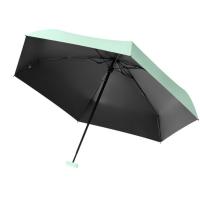 Paraguas Mini Conveniente Portátil Protección Solar Y De Lluvia 99% Tamaño Único Material De Tela De Nylon 190T Plegable Cinco Vezes - details 13