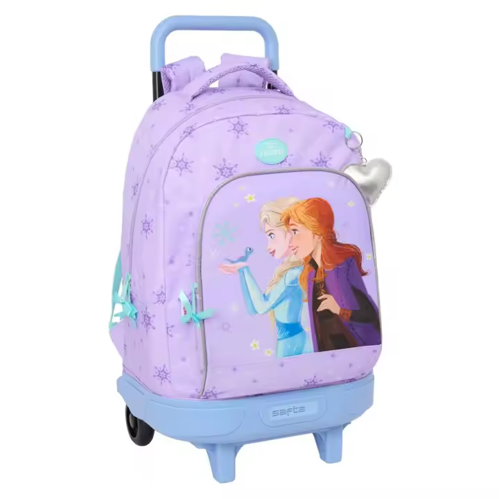 Mochila Grande con Ruedas Compact Extraible Frozen "Spirit" 33x45x22 Cm (Safta 612571918) - 1