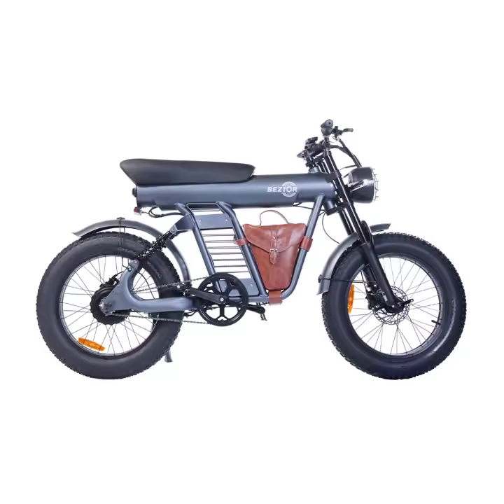 2025 bezior xf006 20 pulgadas Bicicleta Eléctrica de neumáticos Gordos 4.0 48v23.2ah catería de Lithium de Alta velocdad sin Freno hidráulico de Motor - 1