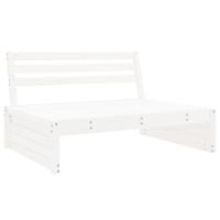 vidaXL Sofá central de jardín madera maciza de pino 120x80 cm Pino natural, Pino blanco, Pino gris Conjunto Terraza Muebles Jardín Exterior Juego de Muebles de jardín Mueble Jardín Exterior Muebles de Salon Exterior - details 4