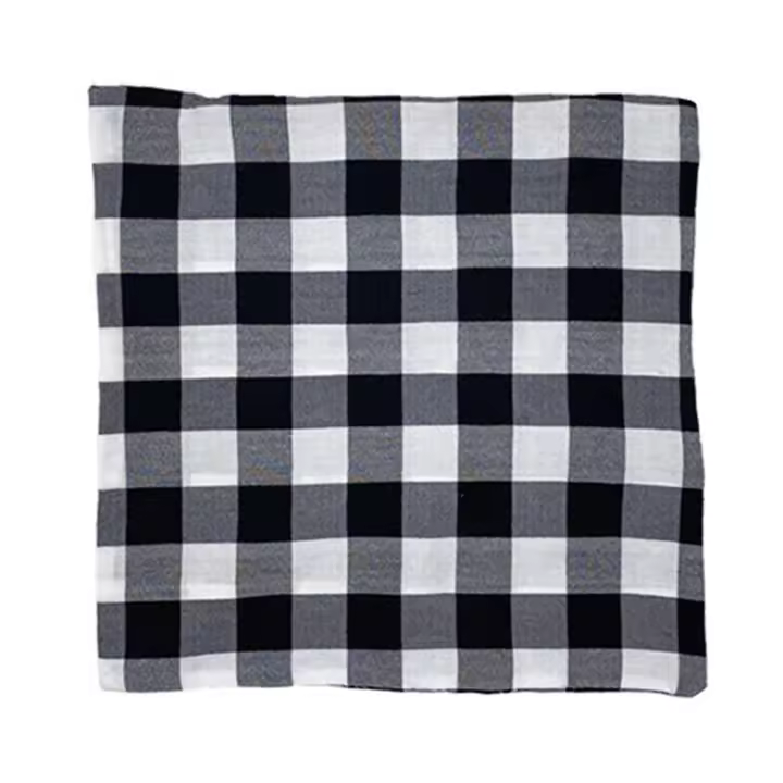 Haloppe Plaid Stripe Patrón Funda De Almohada Funda de colchón Home Sofá Decoración de árbol de Navidad - 1