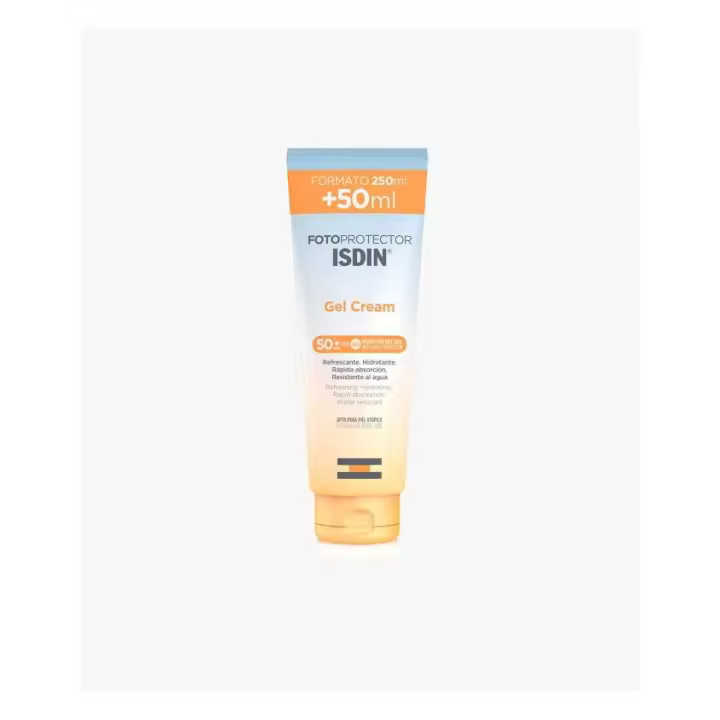 ISDIN Gel Cream SPF50 250 ml - Fotoprotector corporal - Rápida absorción- ISDIN - 1