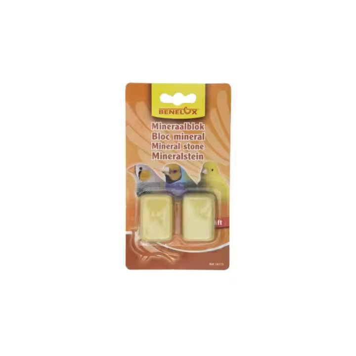 Benelux - BLOQUE MINERAL Canarios&Exoticos 2 uds - 1