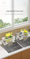 Organizador Multifuncional De Esponjas Para Cocina Estante Colgante Para Fregadero Almacenamiento De Paños Y Detergente - details 0