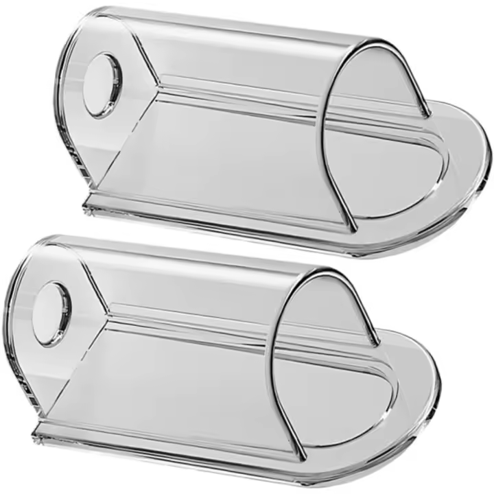 2 soportes de pared para cepillos de dientes, soportes para cepillos de dientes eléctricos, para baño, diseño que ahorra espacio, elegante organizador estético, fácil instalación. - 1