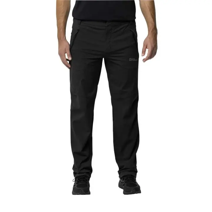 Ropa hombre Pantalones Jack Wolfskin Pantalones Glastal Negro - 1