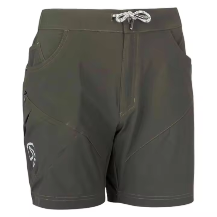 Pantalon Corto TERNUA Solkum 2.0 para mujer en color verde - 1