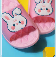 Nuevos Pantuflas Para Mujer Verano Uso Exterior Con Bajo Y Plano Para Interiores Baño Diseño Cartoon Pequeño Y Bonito Pantuflas Para Padres E Hijos - details 3