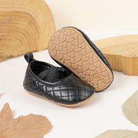 Meckior Zapatos Para Niñas Primera Caminata Todas Las Estaciones Cuero PU Antideslizante Suave Niño Recién Nacido 0-18M - details 9