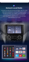 Junsun Radio Coche para Mercedes Benz M-Class W164 GL-Class X164 ML GL AI Voice 2 din Pantalla Coche Android Auto Multimedia Navegación GPS Auto radio - details 9