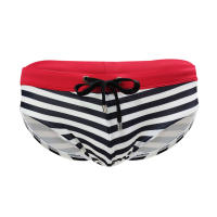 Bragas De Natación UXH Para Hombres Con Contraste De Colores Short De Playa Push-Up Sexy Material De Poliamida Y Spandex - details 2