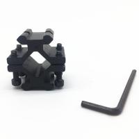 Montura Táctica Ajustable Universal Para Picatinny Weaver 20mm Soporte Para Flashlight Y Visión Tangencial 1 Pieza - details 3