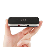 Transmisor y receptor de Audio B6 2 en 1 con Bluetooth 5,3, 3,5mm, AUX + RCA, batería de 600mAh, adaptador inalámbrico para coche, PC, TV, auriculares - details 8