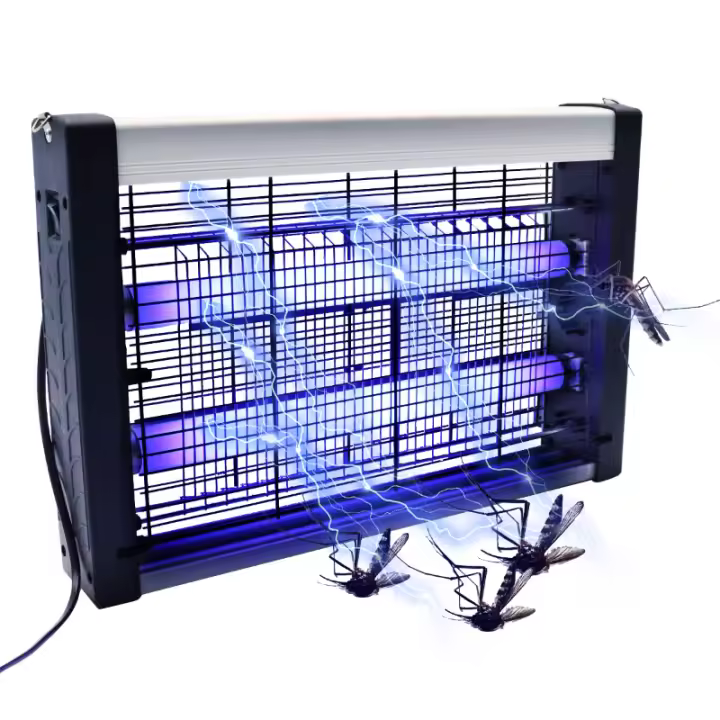 Lampara Anti-Mosquitos USB Montada En La Pared 3200V Adecuada Para El Hogar Jardín Y Eliminadores De Mosquitos Al Aire Libre Material PVC Potencia 4W Fuente De Alimentación AC - 1