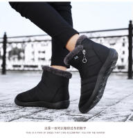 Botas De Invierno Para Mujer Impermeables Con Cremallera Botines De Invierno Botas De Nieve Con Forro De Peluche Corto - details 21