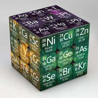 Cubo Mágico 3x3x3 Educativo Para Niños Juguetes De Matemáticas Y Química Elemento Mágico Regalo Ideal Para Jóvenes Y Adultos - details 0