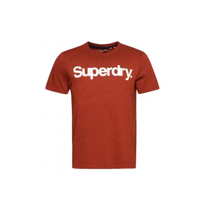 Camiseta de Manga Corta - Vintage Core Logo Classic, Marca Superdry, Color Rojo, Talla 3XL, Para Hombre - 1