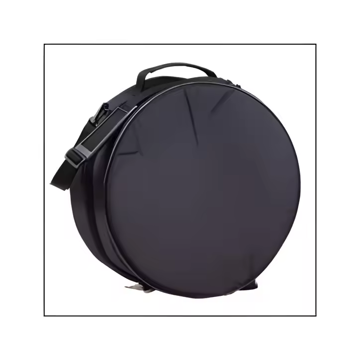 funda tambor cuerdas asturiano acolchado 10 mm.(38x30 cm.) negro - 1