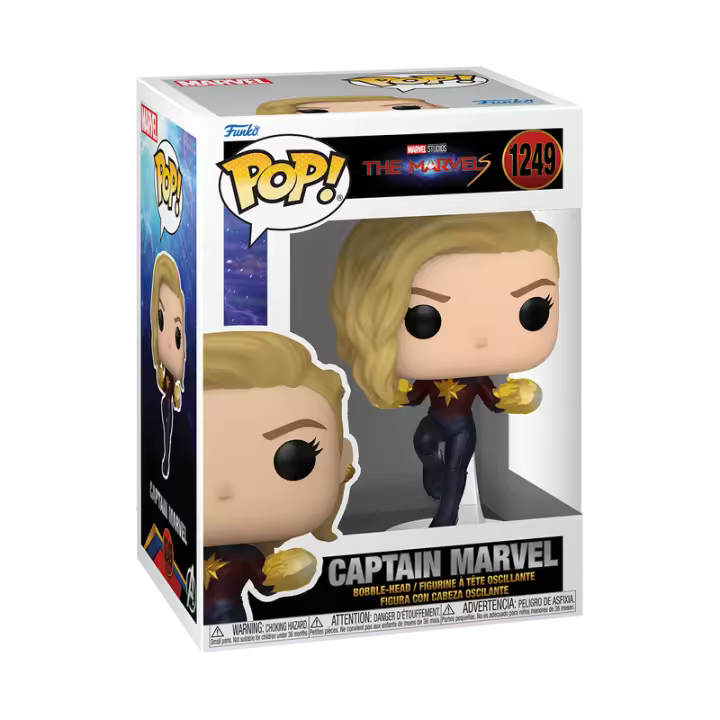 FUNKO POP! Marvel: The Marvels - Capitana Marvel 1249 - 1