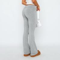 Pantalones Largos Para Mujer Leggings Elásticos De Talla Alta Estilo Athleisure Yoga Fitness Pantalones Bell Bottoms Para Verano - details 24