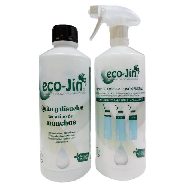 Generic Detergente Multisuperficies Extra Concentrado Eco-jin - Gran Poder Desengrasante - 1