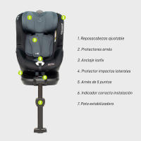 Olmitos - Silla de Auto para bebé ATRIA (i-Size) De 40 a 105 cm - Hasta los 18 kg - details 2
