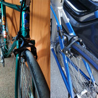 ZTTO Freno De Bicicleta De Carretera Calipero Doble Pivote Dobladillo Freno Lateral Montaje Central Frontal Y Trasero Vs 105 R7000 Material De Aluminio Ligero - details 4