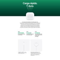 Apple AirPods 4 Auriculares inalámbricos, con / sin Cancelación Activa de Ruido, Bluetooth 5.3, Audio espacial personalizado, Chip H2, Hasta 30 horas de reproducción usando el estuche, Resistencia al polvo, el agua y el sudor - details 12