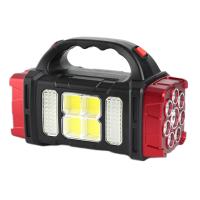 Linterna LED De Alta Potencia Para Camping Y Exteriores Recargable USB Con 4 Modos De Iluminación Luz Solar Impermeable Para Actividades Al Aire Libre - details 2