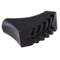 Bastón De Caminar Negro Nórdico Telescópico Alpenstock Para Senderismo Accesorios De Escalada Pala De Neveón Material De Manija De Goma - details 8