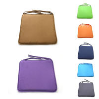 Cojín De Silla De Poliéster 35x35cm Con Correa Antideslizante Para Comedor Sofa Oficina Coche - Almohada De Asiento Interior Hogar - details 15