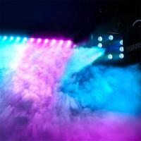 500W 18LED RGB wireless remote control smoke machine DJ Disco smoke machine suitable for Christmas party wedding Halloween stage effect fog - details 2
