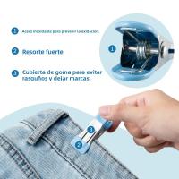 30 Pack Pinzas De Ropa De Acero Inoxidable Resistentes Para Secado De Ropa Y Fotos Línea De Secado De Ropa Clip Para Alimentos Y Cocina - details 1