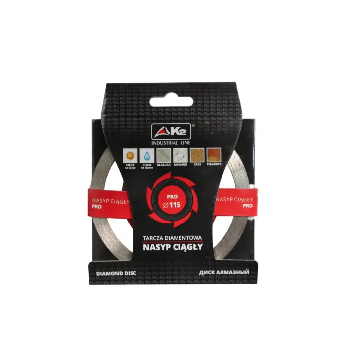 Pack 3 uds. - Disco de corte de diamante banda continua K2 Pro - NPDPC115 - 1