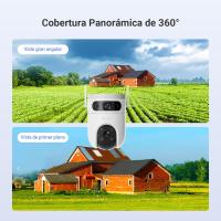 EZVIZ H9C Cámara de Vigilancia WiFi Exterior 6MP con Doble Lente 2K+2K, Visión 360°, Visión Nocturna en Color, Detección Inteligente de Personas y Vehículos, Seguimiento Automático, Audio Bidireccional y Modos de Patrulla Inteligente - details 1