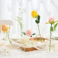 Juego De 3 Vajillas De Vidrio Claro Para Centros De Mesa Y Decoración De Baño Estilo Clásico Para Flores Pequeñas Y Bodas - details 7